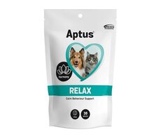 Aptus Relax vet 30 ks / Doplnkové krmivo vo forme žuvacích tabliet proti úzkosti a stresu