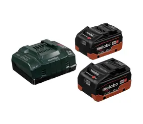 Metabo Basic-Set 2x 5.5Ah / Akumulátory s nabíjačkou / 18V / 5.5 Ah / LiHD