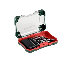 Metabo 626705000 / Kazeta vrtákov na drevo / 3-10 mm / 8 dielov