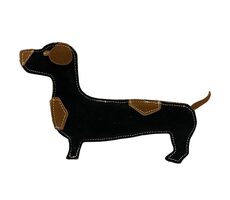 PafDog Jazvečík Tony Hračka pre psov z kože a juty 26cm