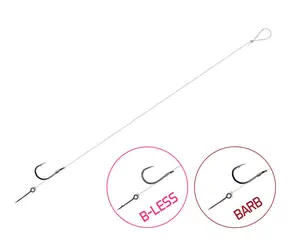 Delphin Nadväzec FLR Sting Veľkosť 6 0,22mm 8cm 6ks
