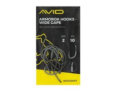 AVID Háčik Armorok Wide Gape Barbless Veľkosť 8 10ks