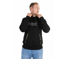 FOX Mikina Black/Camo Print Hoody S