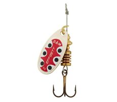 Effzett Trblietka Standard Spinner 3g Veľkosť 1 Silver Black Dot