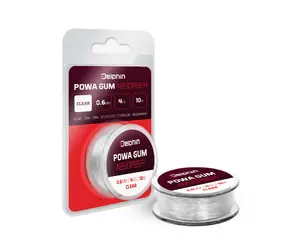 Delphin Vlasec Powa Gum Absorber Číra 10m 0,6mm 4kg