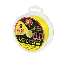 WFT Šnúra KG 8.0 Yellow 150m 0,08mm 9kg