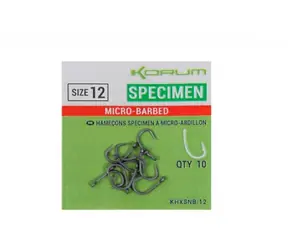 KORUM Háčik Xpert Specimen Micro Hooks Veľkosť 8 10ks