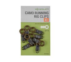 KORUM Spojka Camo Running Rig Clips XL 8ks