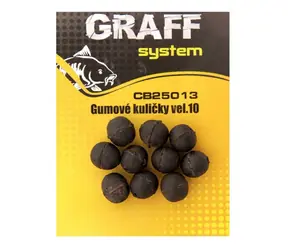 Graff Gumové guličky Veľkosť 10 10ks