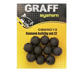 Graff Gumové guličky Veľkosť 12 10ks