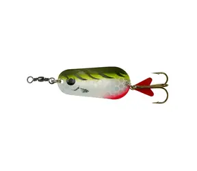Effzett Trblietka Standard Spoon 6,5cm 30g Olive/Chartreuse Tiger UV