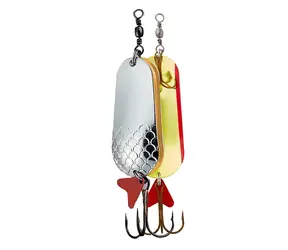 Effzett Trblietka Twin Spoon 10cm 60g Silver/Gold