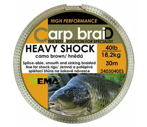 Sema Šnúrka Heavy Shock 30m 40lbs 18,2kg