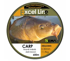 Sema Vlasec Carp 600m 0,22mm 6,1kg