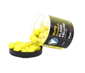 Vitalbaits Pop-Up Nutty Crunch Fluor Yellow 80g 18mm