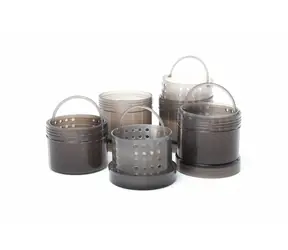 RidgeMonkey Téglik Modular Hookbait Pots Black 4ks