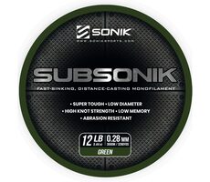 Sonik Vlasec Subsonik Green 3000m 0,28mm 12lb