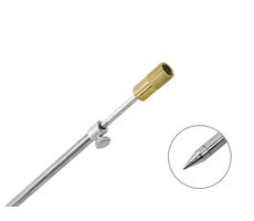 Delphin Vidlička oceľová so závitom 50-90cm