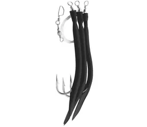 Aquantic Nadväzcový systém Rubber Makk System 8/0 0,80mm 130cm Black