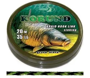 Katran Šnúrka Braided Hook Link Korund 20m 15lb 6,8kg