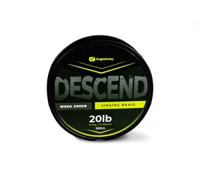 RidgeMonkey Šnúra Descend Sinking Braid 300m 0,28mm 20lb