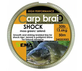 Sema Šnúrka Shock 50m 20lbs 9,1kg