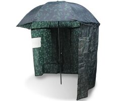 NGT Dáždnik s bočnicou Camo Brolly with Side Sheet 2,2m