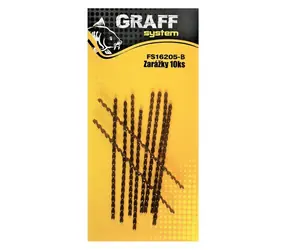 Graff Zarážky 10ks Čierna