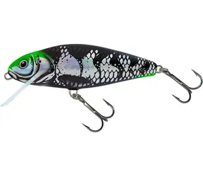 Salmo Wobler Perch DR 8cm Holo Dark Green Head