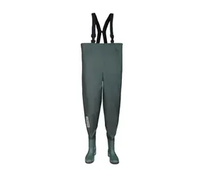 PROS Brodiace nohavice Junior Zelené SB06 42