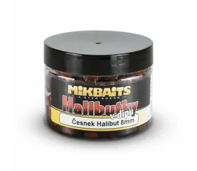 Mikbaits Halibutky v dipe Cesnak 150ml 8mm