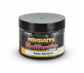 Mikbaits Halibutky v dipe Robin Red 150ml 8mm