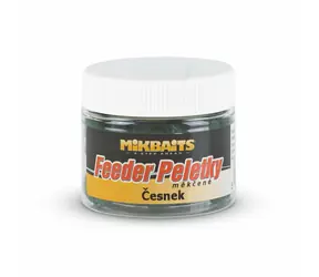 Mikbaits Mäkčené feeder peletky Cesnak 50ml