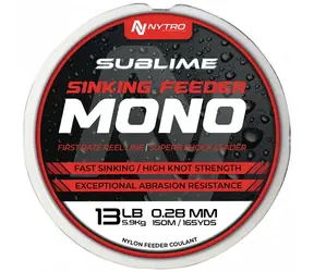 Nytro Vlasec Sublime Sinking Feeder Mono 150m 0,16mm 1,4kg