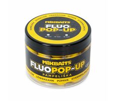 Mikbaits Plávajúce fluo boilie Púpava 150ml 14mm
