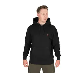 FOX Mikina Collection Black/Orange Hoody 2XL