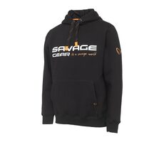 Savage Gear Mikina Cosmo Hoodie Black Ink M
