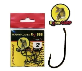 Extra Carp Háčik Teflon Hooks EX 333 Veľkosť 6 10ks