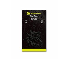 RidgeMonkey Obratlík Connexion Swivel Veľkosť 8 20ks