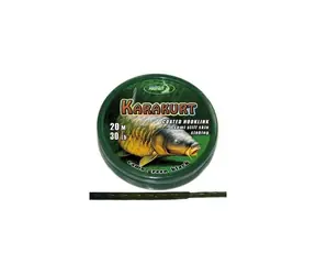 Katran Šnúrka Coated Braided Hook Link Karakurt 20m 15lb 6,8kg