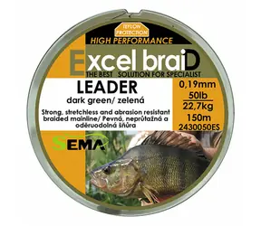 Sema Šnúra Leader 150m 30lbs 13,6kg, Priemer 0,14 mm