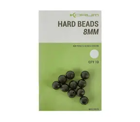 KORUM Korálky Hard Beads 8mm 10ks