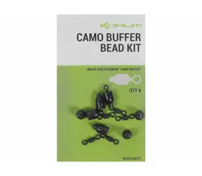 KORUM Zarážka Camo Buffer Bead Kit 6ks
