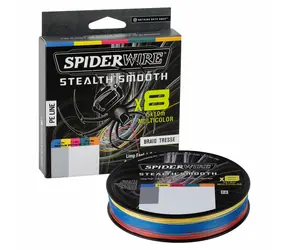 Spiderwire Šnúra Stealth Smooth 8 Multicolor 300m 0,23mm 23,6kg