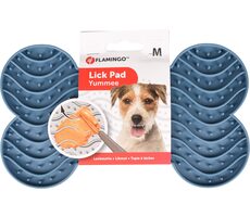 Flamingo Yummee Lízacia podložka modrá / veľkosť M
