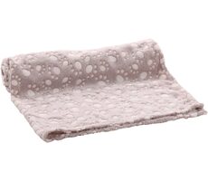 Flamingo Dario Fleecová deka packy béžová 150x100cm