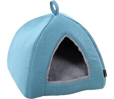 Flamingo Isidoor Pelech pre mačky modrá 40x38cm