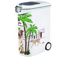 Curver Kontajner na krmivo - vzor psy 54l/20kg