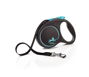 Flexi Black Design L 5m/50kg svetlo modrá / Vodítko