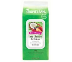 Tropiclean hĺbkové čistiace obrúsky 100ks